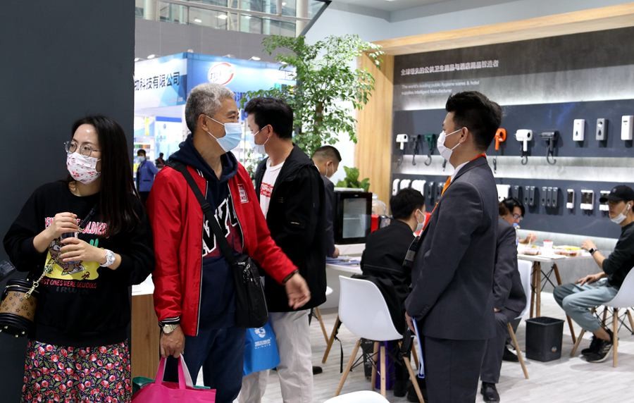 創(chuàng)點(diǎn)CDWK第28屆酒店用品展現(xiàn)場(chǎng)