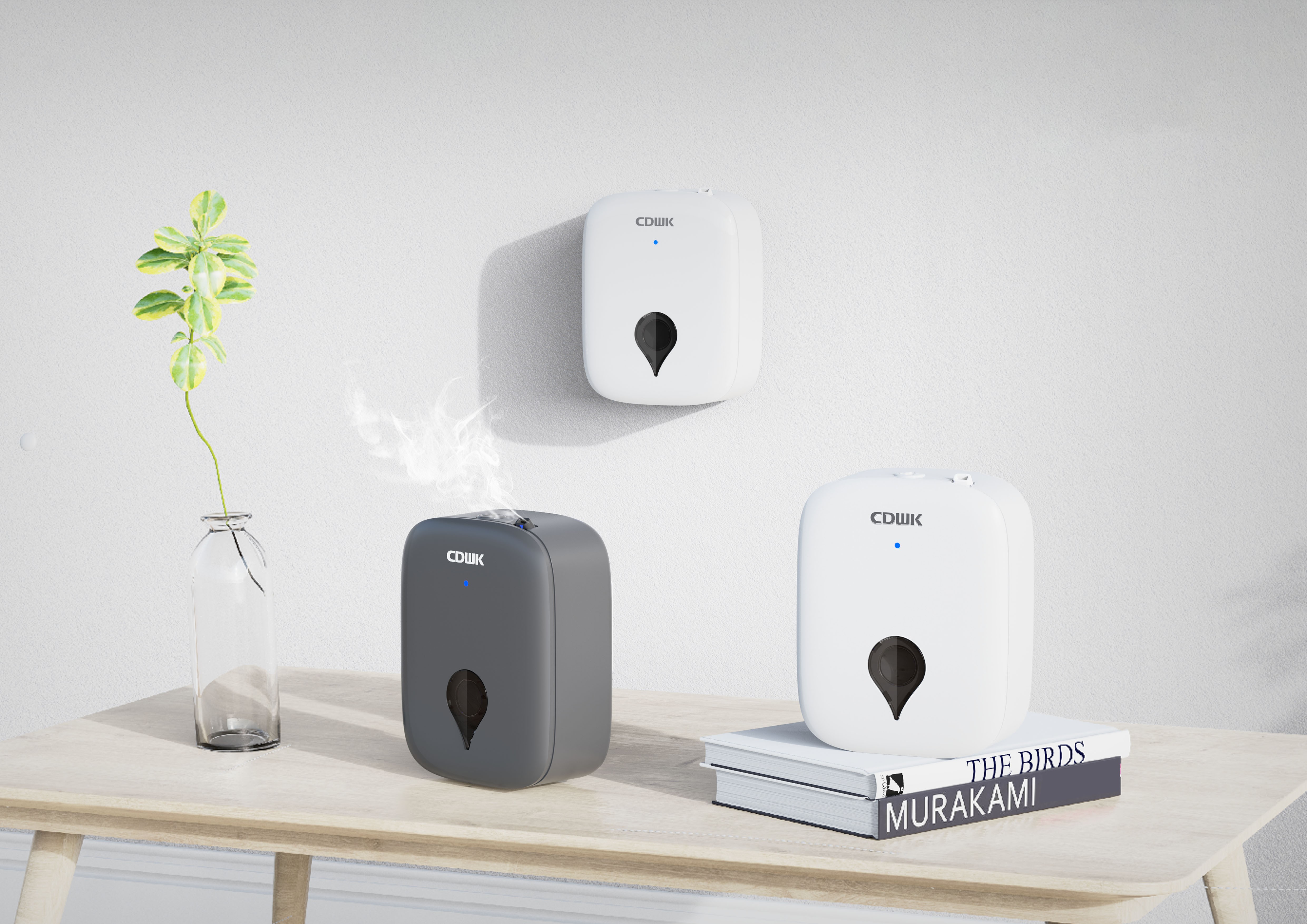 智能控香，CDWK創(chuàng)點智能香薰機，出色香氛實現(xiàn)身心同調(diào)